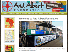 Tablet Screenshot of and-albert.com